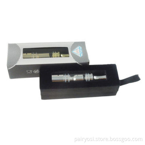 Wax Vaporizer with Stainless Steel Drip Tip, Pyrex Glass Tube